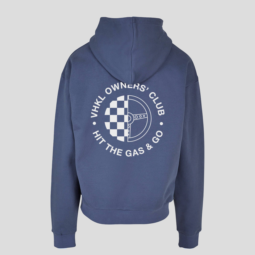 Owners' Club Oversized Hoodie - Vintage Blue