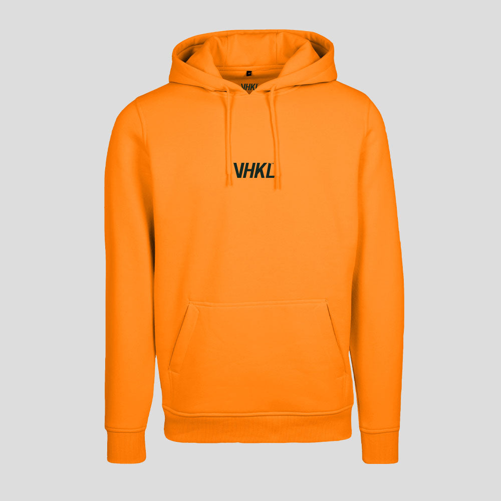 Orange Turbo Hoodie front VHKL