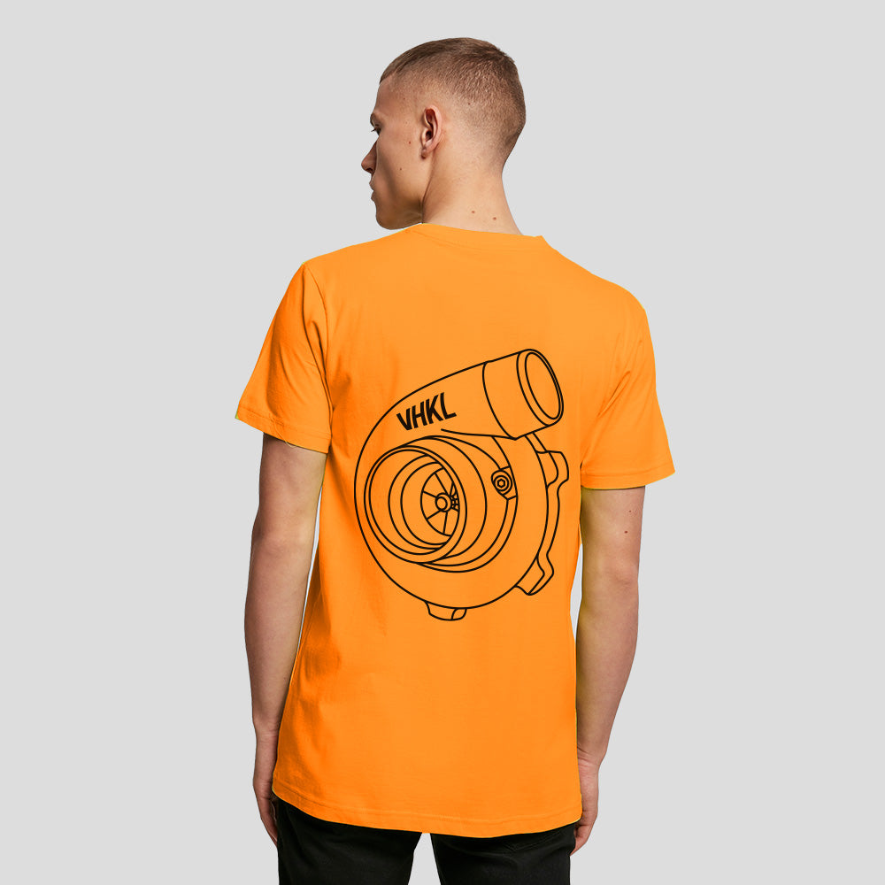 Orange Turbo t-shirt model VHKL
