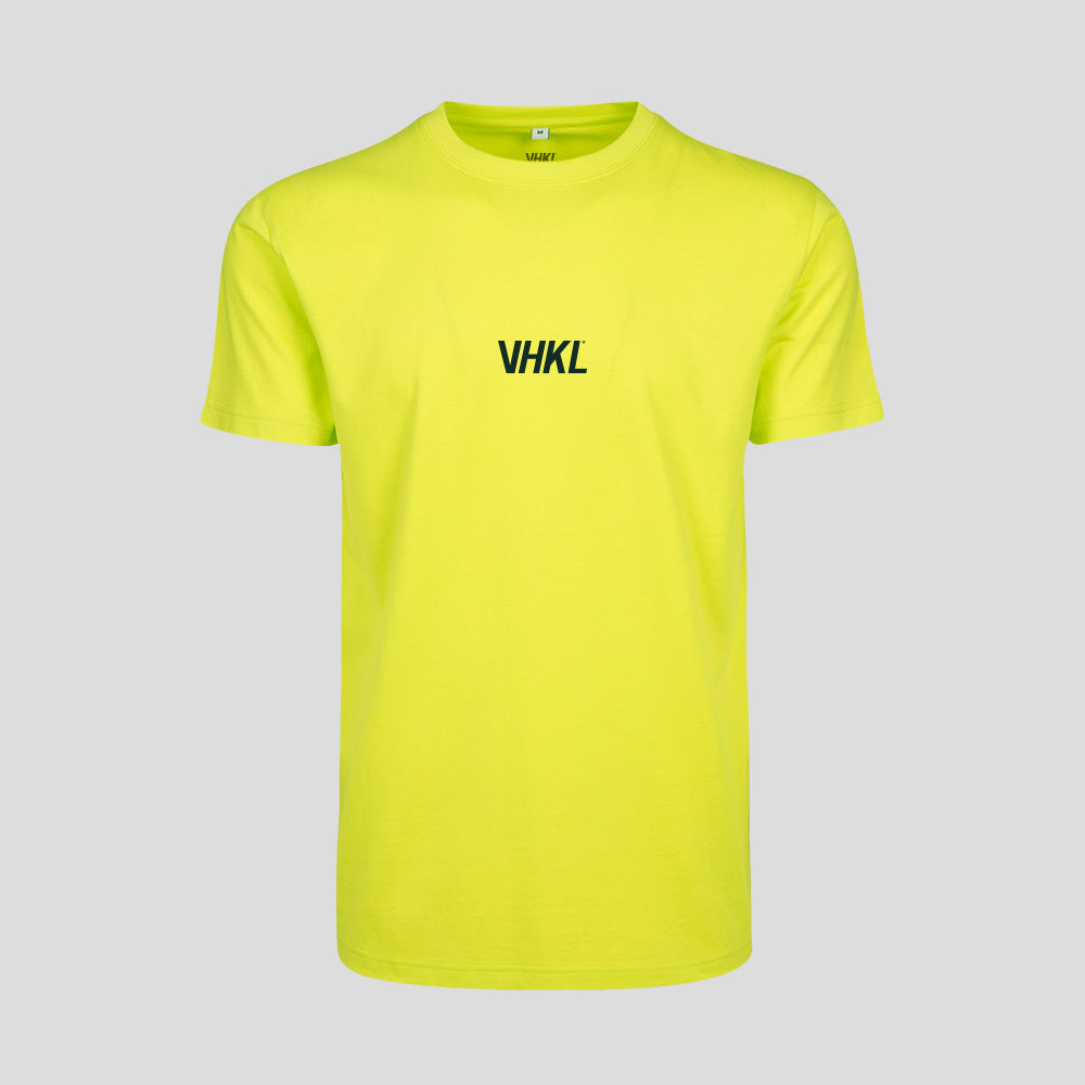 Neon Yellow Turbo T-shirt front VHKL