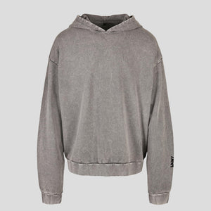 Acid Concrete Grey tuner hoodie front take turns design VHKL