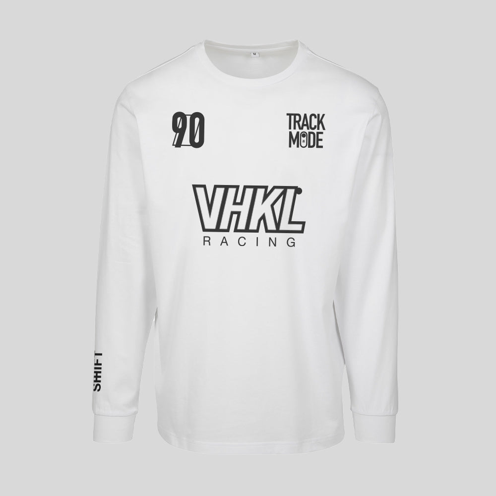 Racing Team LS T-shirt - White [PRE-ORDER]