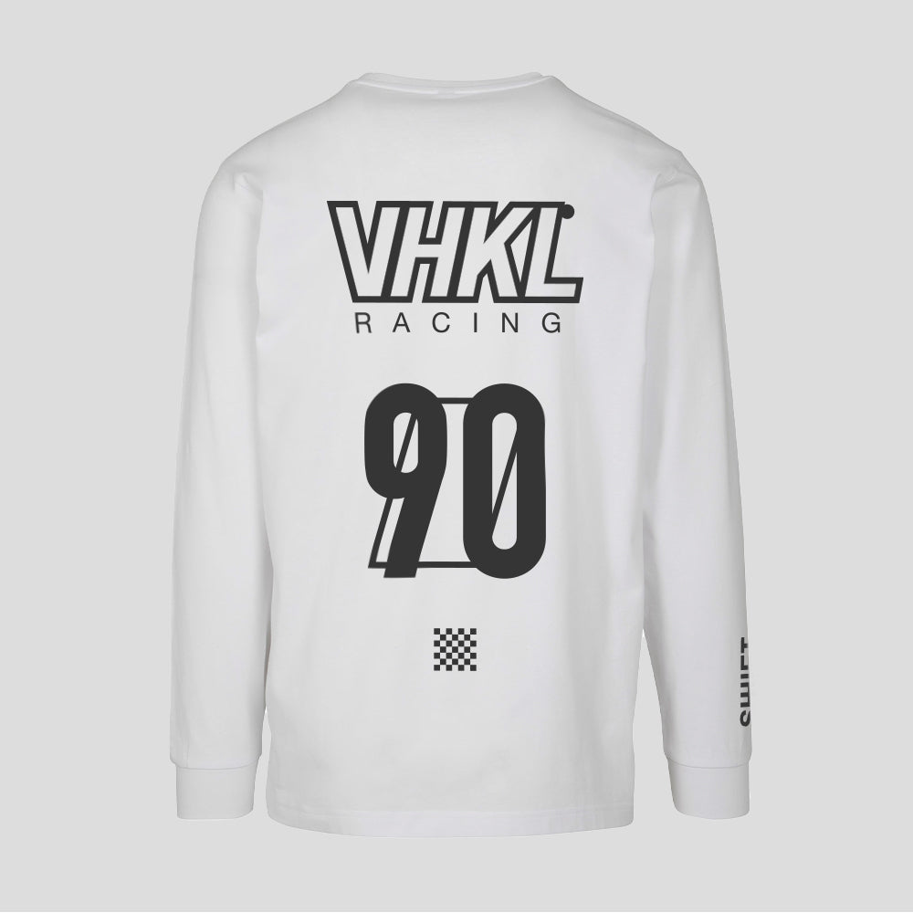 Racing Team LS T-shirt - White [PRE-ORDER]