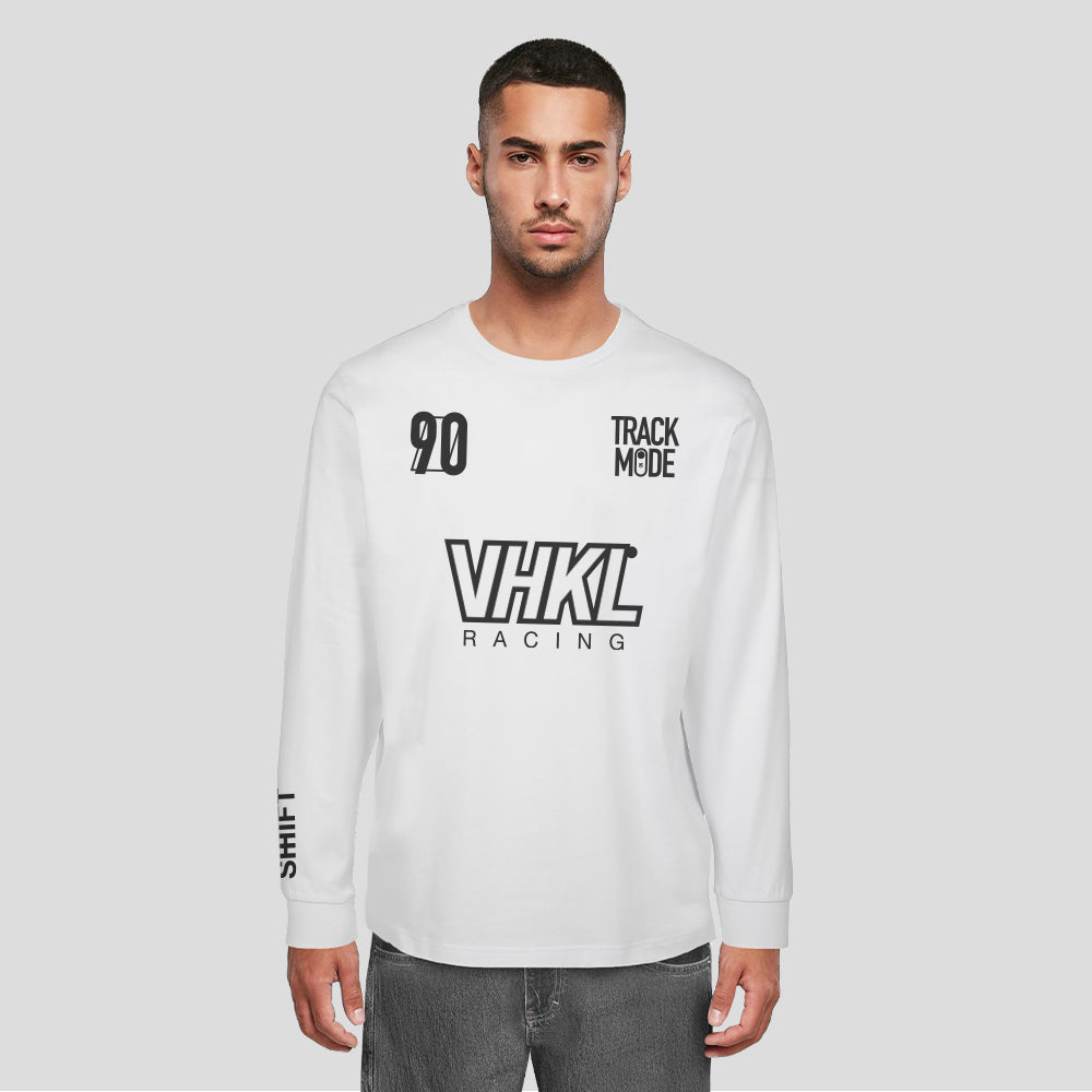 Racing Team LS T-shirt - White [PRE-ORDER]