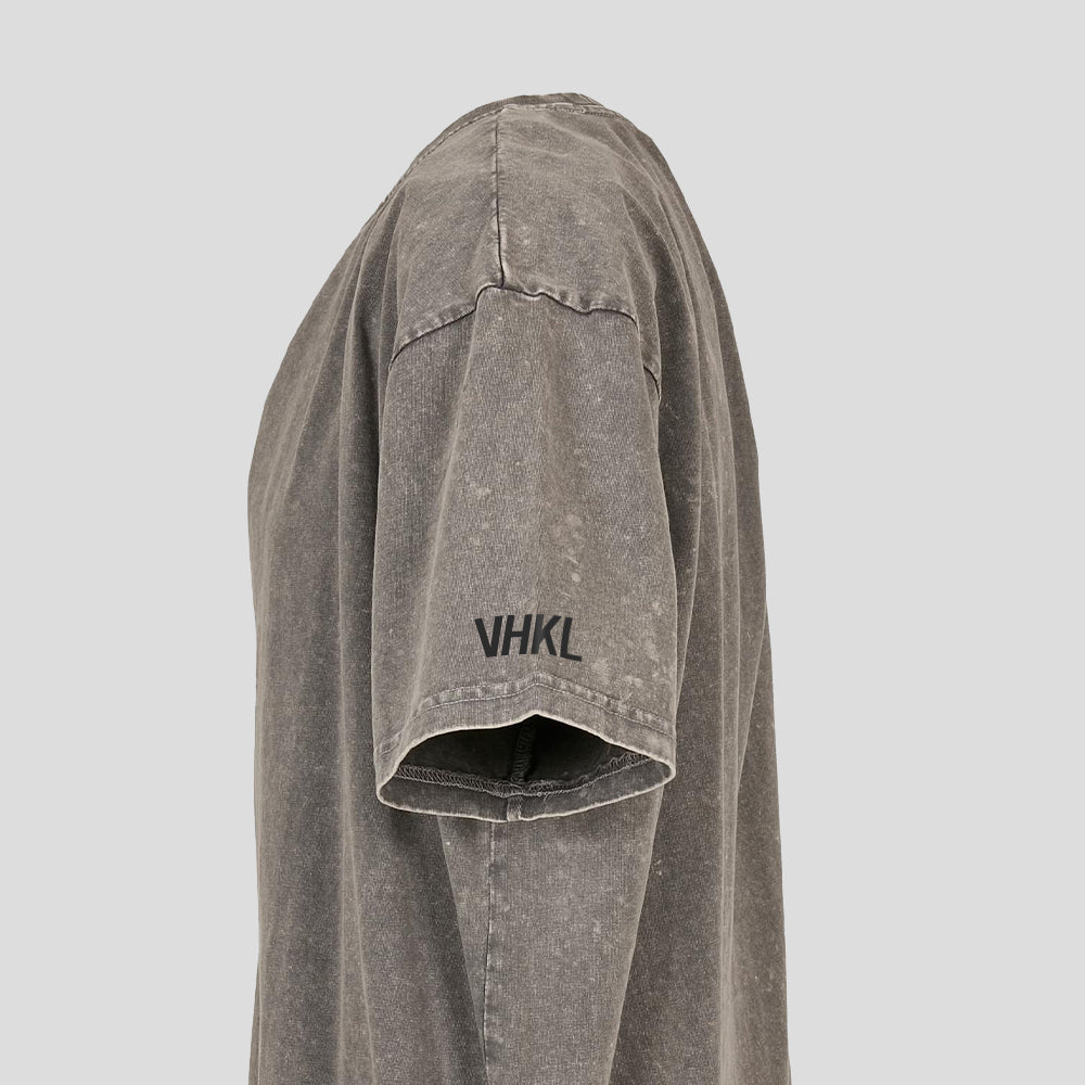 Acid Concrete tuner oversized t-shirt detail take turns design VHKL