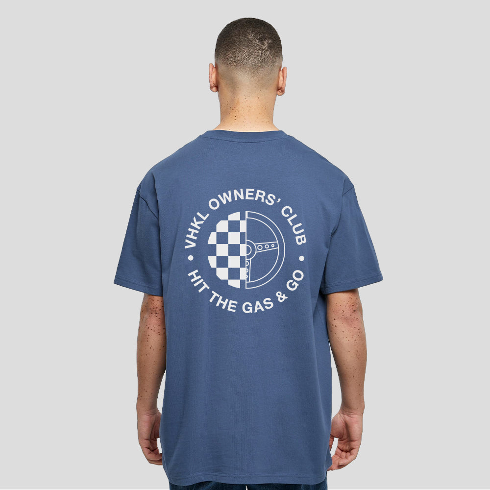 Owners' Club Oversized T-shirt -  Vintage Blue
