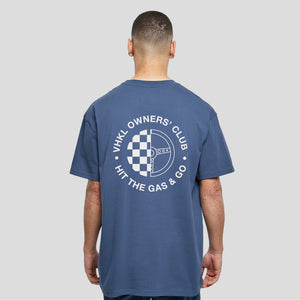 Owners' Club Oversized T-shirt -  Vintage Blue