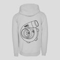 Nardo Grey Turbo Hoodie back VHKL