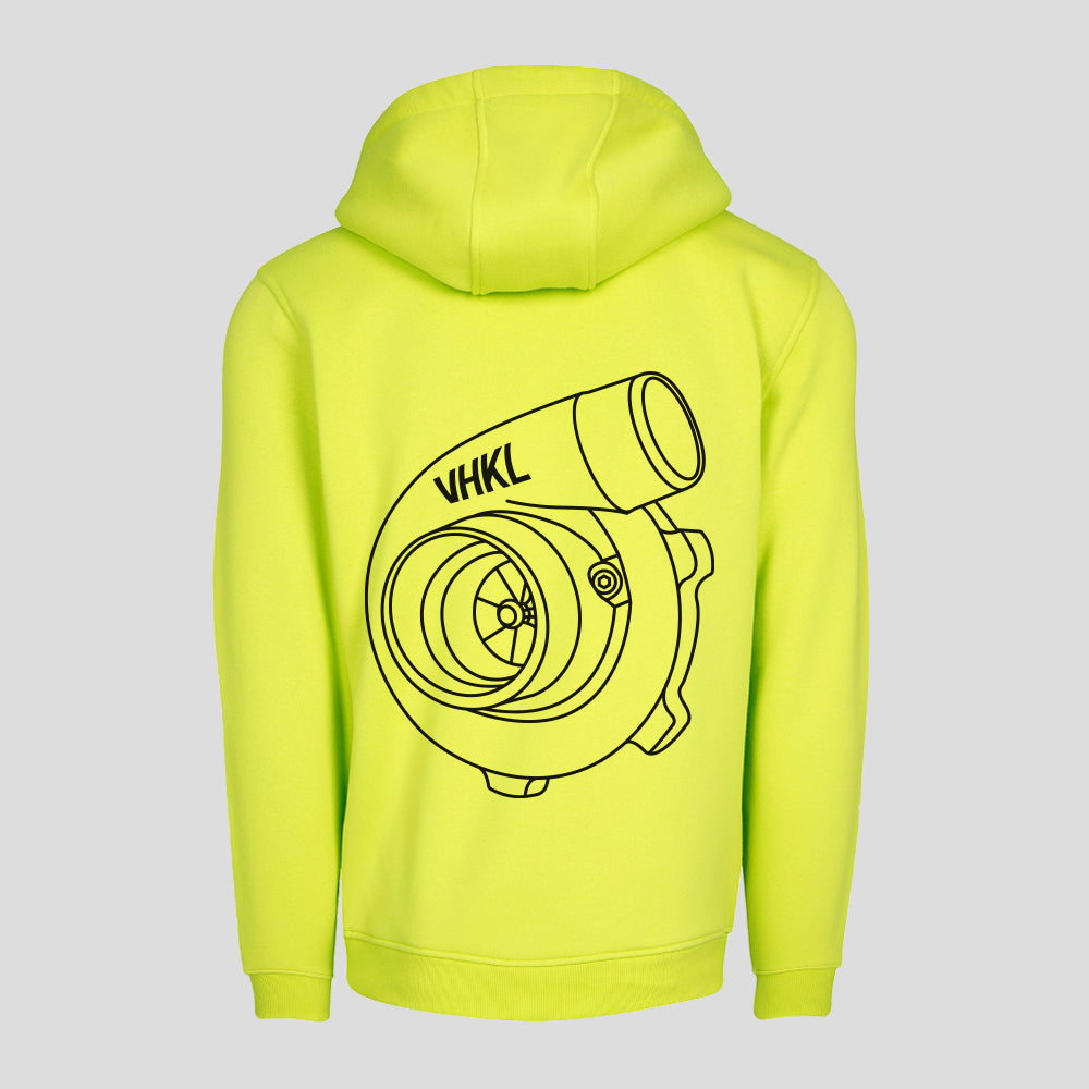 Neon Yellow Turbo Hoodie VHKL