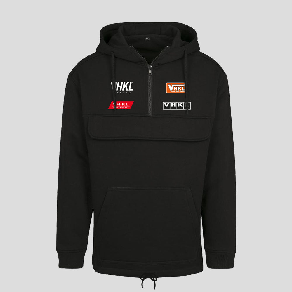 Black racing pullover hommage front VHKL
