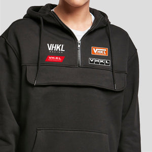 Hommage Anorak Hoodie - Black