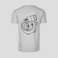 Nardo Grey turbo t-shirt back VHKL